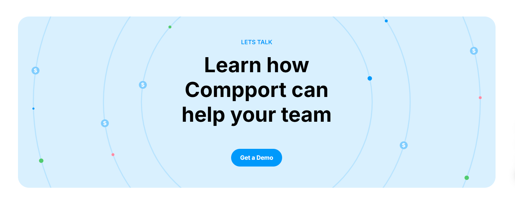 Lets talk — Learn how Compport can help your team